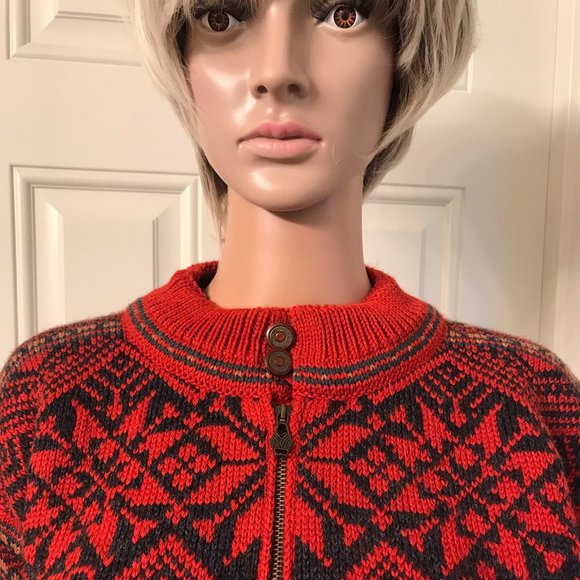 Dale of Norway Red Sweater Size Small - Picture 1 of 16